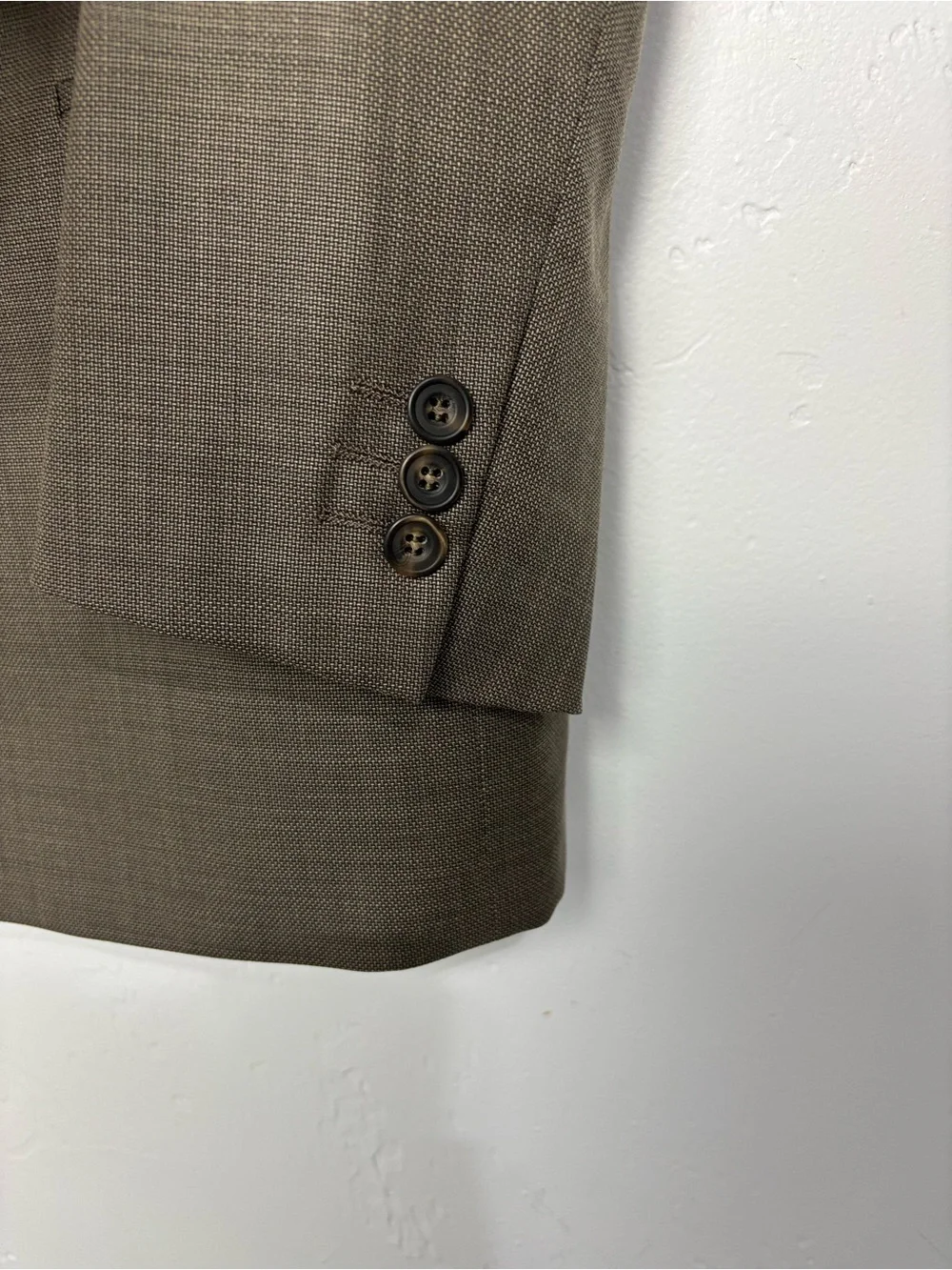 Vito Rufolo Reda Supercento Italy Men's Double Breasted Sport Coat Blazer Jacket